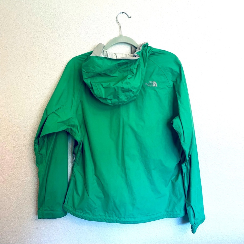 North Face Green Rain Jacket / Size M